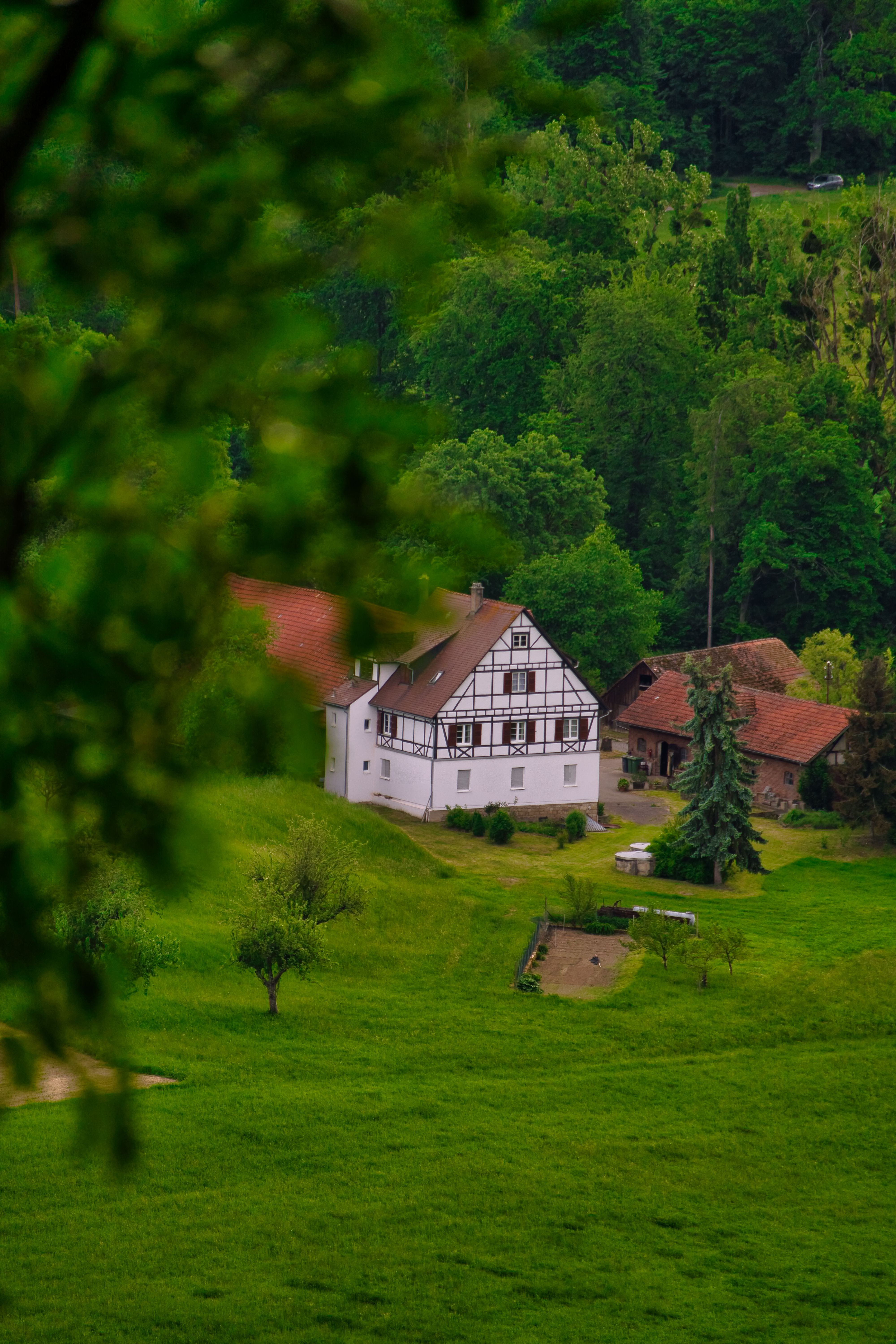 Haus auf dem Dorf